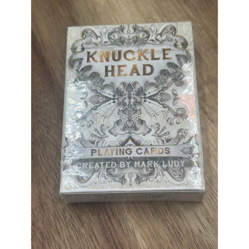 Knuckle Head Playing Cards Mark Ludy Classic White Deck Poker Cards Complete